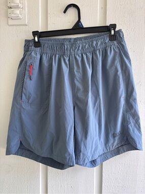 Saxx Light Blue Athletic Shorts